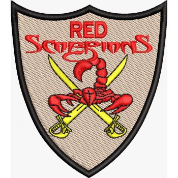 ECUSON / EMBLEMA EMBLEMA RED SCORPIONS